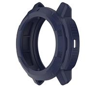 Feysentoe Pellicola Cover Compatibile con Garmin Instinct Crossover TPU Totale Ultra Sottile Robusta Cover Custodia Protettiva.(blu notte)