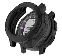 Feysentoe Pellicola Cover Compatibile con Garmin Instinct Crossover TPU Totale Ultra Sottile Robusta Cover Custodia Protettiva.(nero)