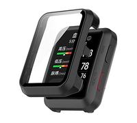 Feysentoe Pellicola Protettiva Cover Compatibile con HUAWEI Watch D Vetro temperato Protezione Totale Ultra Sottile HD Clear Pellicola Protettiva.(nero)