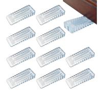 Fezf 10 ferma porta da pavimento,ferma porta,ferma porte,ferma finestre,Resistente all'usura e durevole, mantiene la porta aperta, adatta per spazi tra le porte di 0,4-1,1 cm