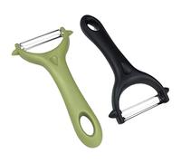 Fezf Pelapatate a 2 Pezzi, Pelapatate,Pelapatate Per Asparagi, Pelapatate Multifunzione Con Lama a Cono a Forma Di Y, Pelapatate Universale Per Verdure, Frutta, Carote