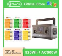 FF Flashfish 520Wh Centrale Elettrica Portatile AC 230V 500W Generatore Solare Batteria di Grande Capacità Alimentazione Banca Ad Alta Potenza per la Casa 230V EU