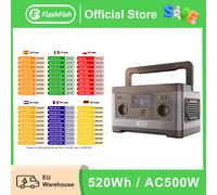 FF Flashfish 520Wh Centrale Elettrica Portatile AC 230V 500W Generatore Solare Batteria di Grande Capacità Alimentazione Banca Ad Alta Potenza per la Casa