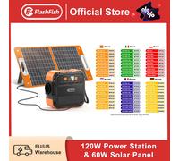 FF Flashfish A101 230V Mini Centrale Elettrica Portatile 120W 97.68Wh con Pannello Solare Batteria da 60W Generatore Solare Accumulatori E Caricabatterie di Aereo