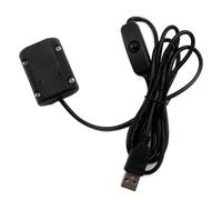 FF130 Motore Vibrante USB 1 Gear DC5V 260mA Motore Vibrante a Vuoto con Guscio Nero Motore Vibrante