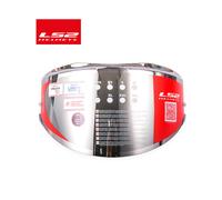 (FF399 argento) Visiera per casco LS2 Valiant con lente fumÃ© arcobaleno argento solo per LS2