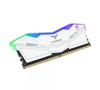 TEAMGROUP T-FORCE DELTA RGB DDR5 Ram 32GB (2x16GB) 6000MHz PC5-48000 CL30 Intel XMP 3.0 & AMD Expo modulo di memoria desktop compatibile Ram White FF4D532G6000HC30DC01