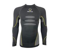 FF6051 Maglia Forcefield TECH 3 BASE LAYER Nero/Giallo Taglia:XL