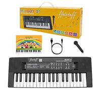 ffalstaff Mini Tastiera Elettronica - Uso Melodica Portatile 37 Tasti con Microfono, Sequencer, Diversi tipi di Alimentazione, con cavo Micro-USB incluso - E-book "Suona la Tastiera"