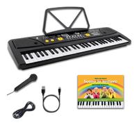 ffalstaff Tastiera Elettronica 61 Tasti (MELODY-61) per uso Ludico"Italian Desig
