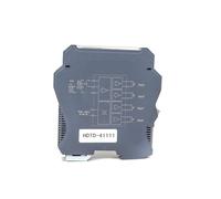 FFBXBXDVO Alimentatore 220V Ingresso 4-20MA Isolatore di Segnale analogico CC 4-20mA Convertitore 0-10V Installazione su Guida da 35MM(2 in 2 out,4-20MA-220V-1-5V Output)