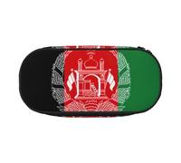 FFCVZAA Astuccio da viaggio con stampa bandiera dell'Afghanistan, borsa per trucchi e articoli da toeletta per la scuola, Nero , Taglia unica, Organizer per borse