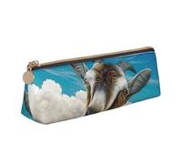 FFCVZAA Blue Goat Print - Astuccio portapenne per scuola, università, ufficio, ragazzi e ragazze