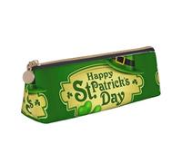 FFCVZAA Happy St. Patrick's Day Stampa Convenienza Astuccio portapenne Scuola College Ufficio Ragazzi Ragazze Studio Forniture