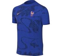 FFF Academy PRO Nike FZ9914 - Maglia da Calcio a Maniche Corte con Tecnologia Dri-Fit per Bambini più Grandi