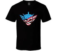 fffresttv Cody Rhodes American Nightmare Skull Wrestling Fan T Shirt Black L