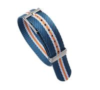 FFHAO 20mm 22mm Premium Grade NATO Zulu Cinturino per orologio di ricambio in nylon Cinturino per orologio Tudor Cinturino regolabile Fibbia Pin, 20mm, agata