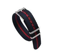 FFHAO Cinturino di ricambio per orologio NATO Zulu di alta qualità, 20 mm, 22 mm, in nylon, regolabile, con fibbia ad ardiglione, 22mm, Agata