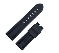 FFHAO Fluoro gomma 22mm 24mm cinturino in silicone cinturino per orologio Panerai, 24mm, agata