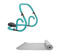 FFITNESS AB CRUNCH TRIMMER + TAPPETINO 4 MM ATTREZZI PER ADDOMINALI SIT UPS CON POGGIATESTA AB TRAINER
