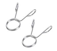 FFITNESS Coppia Clip a Molla 25 mm Collari Morsetti a Molla Serrature per Bilanciere FF | Ffitness Senza taglia