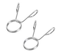 FFitness Coppia Clip a Molla 25 mm Collari Morsetti a Molla Serrature