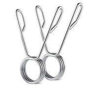 Coppia Clip a Molla 50mm Collari Morsetti a Molla per Bilanciere Ferma Pesi Blocca Dischi Chiusure Manubrio
