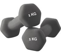 FFitness Coppia Manubri Esagonali in Neoprene da 1 Kg FF 2 St