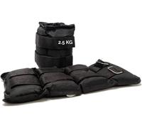 Coppia pesi caviglie polsi cavigliere allenamento e resistenza 2 da 2,5 Kg