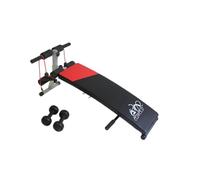 FFitness Cyclette nera 201 con cintura e cardiofrequenzimetro, per fitness a casa e allenamento