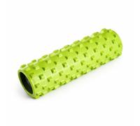 FFitness Foam Roller Rullo Yoga Massaggiatore Indeformabile per Trigger Point Therapy - Automassaggio Muscolare a Rilascio Miofasciale - 33 X 17 cm - Crossfit, Stretching Fisioterapia (VERDE)
