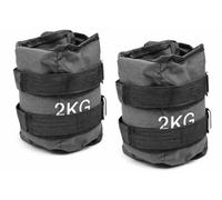 FFitness Pesi x Polsi e Caviglie Wrist/Ankle Weights (2 x 2 kg) con Cinturino Regolabile | ideali per Allenamento Palestra Aerobica Fitness Potenziamento Muscolare
