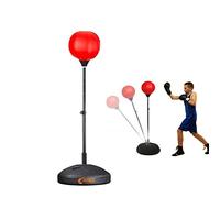 FFitness PUNCHING BALL BAMBINI ADOLESCENTI CON BASE RIEMPIBILE E ASTA REGOLABILE | SACCO BOXE PUGILATO ALLENAMENTO