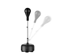 PUNCHING BALL REGOLABILE MAX 160 CM SACCO BOXE DA TERRA ADULTO BASE RIEMPIBILE