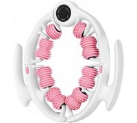 Rullo per massaggio anticellulite - Massaggiatore Cellu Roll Automassaggio Muscolare Gambe Glutei Fitness Yoga (Rosa)
