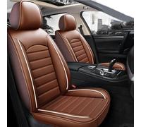 ffLilee Auto Set Coprisedili per Mercedes Benz A Class Klasse Classe A 5-Dooor A45 S/ A160/ A180,Pelle Set Completo Fodere Anteriori e Posteriori Copri Sedili Protezioni Accessori,Coffee