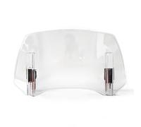 ffLilee Moto Parabrezza deflettori per Aprilia Scarabeo 300 2009-2013,Shield Deflettore Anteriore Schermo Parabrezza Carena Parabrezza Cupolino Anteriore Spoiler,Transparent-300mm