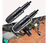 ffLilee Moto Tamponi Paratelaio per Honda RC 213V S 2015 2016 2017 2018,Protezione Anticaduta Corpo Anti-Caduta Palla Tamponi Antiurto Anti Crash Pad Accessori,A Black