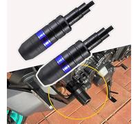 ffLilee Moto Tamponi Paratelaio per Honda Transalp Xl600v Xl650v Xl700v Cb600f,Protezione Anticaduta Corpo Anti-Caduta Palla Tamponi Antiurto Anti Crash Pad Accessori,B Blue