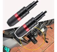 ffLilee Moto Tamponi Paratelaio per Honda Transalp Xl600v Xl650v Xl700v Cb600f,Protezione Anticaduta Corpo Anti-Caduta Palla Tamponi Antiurto Anti Crash Pad Accessori,C Red