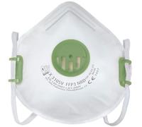 FFP3 NR D respiratore Oxyline X 310 SV semimaschera maschera antipolvere maschera antipolvere con valvola - prodotto nell'UE - 10 pezzi