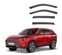 FFSWQAZ4A1 Deflettori d'Aria Antiturbo per MG HS MK2-15FDE 2025+ PC 4PCS, Anteriore, Antivento, Antipioggia, Fume' Oscurati, Aerodinamico