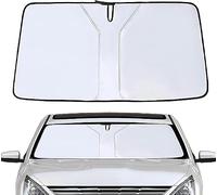 FFSWQAZ4A1 Parasole Auto Parabrezza Interno per Skoda KAMIQ, Protettore Interno Contro i Raggi UV Parasole Pieghevole e Portabile,White