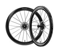 Ffwd Raw 55 isc Tubeless Road Wheel Set Argento 12 x 100/12 x 142 mm / Sram XDR Gloss Black