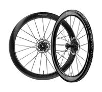 Ffwd Set Di Ruote Da Strada Raw 55 isc Tubeless Gloss Black
