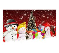 FFWTPY 5D Diamond Painting kit completo Buon Natale Pittura Diamante 5D Fai Da Te per Adulti Bambini Strass Ricamo a Punto Croce con Numeri Craft Arts per Parete Soggiorno Decorazione