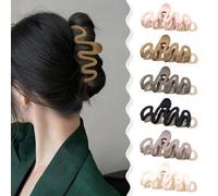 FFWTPY 6 Pezzi Mollette Ondulate Fermagli Capelli Eleganti Pinze Acconciatura Accessori Pettinatura Quotidiana