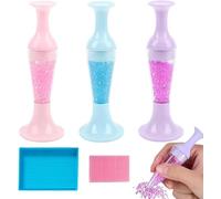 FFWTPY Penna Trapano Diamante Pittura Strumento Forma Vaso Contenitore Cristalli Accessori Mosaico Punto Croce Diamanti Artigianato