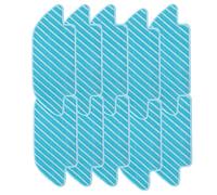 FFYan 10 Pezzi Mop Pads Compatibile con Cecotec Conga 3490 4090 4690 5090 5490 6090 Aspirapolvere Pulizia Pads Sostituzione