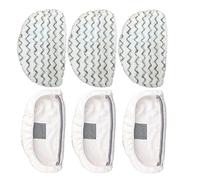 FFyan Set di 6 in Microfibra Vapore Mop Pad per Bissell PowerFresh 1806 1940 1544 1440 Series Modello Parte di Ricambio # 5938# 203-2633